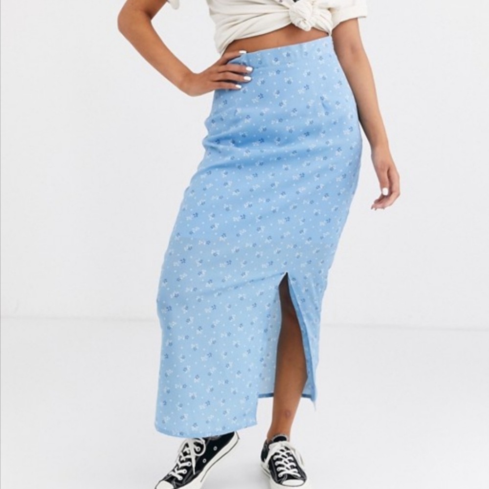 ASOS nwt curve size 18 midi skirt - Picture 1 of 3